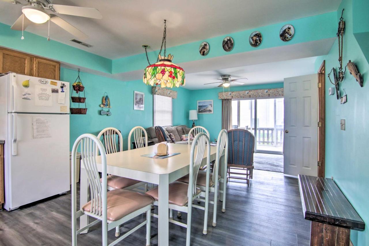 Chincoteague Townhome With Pony Views From Deck! Екстер'єр фото