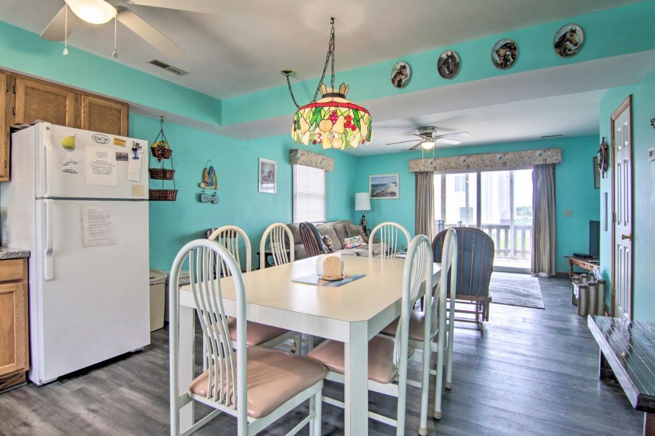 Chincoteague Townhome With Pony Views From Deck! Екстер'єр фото