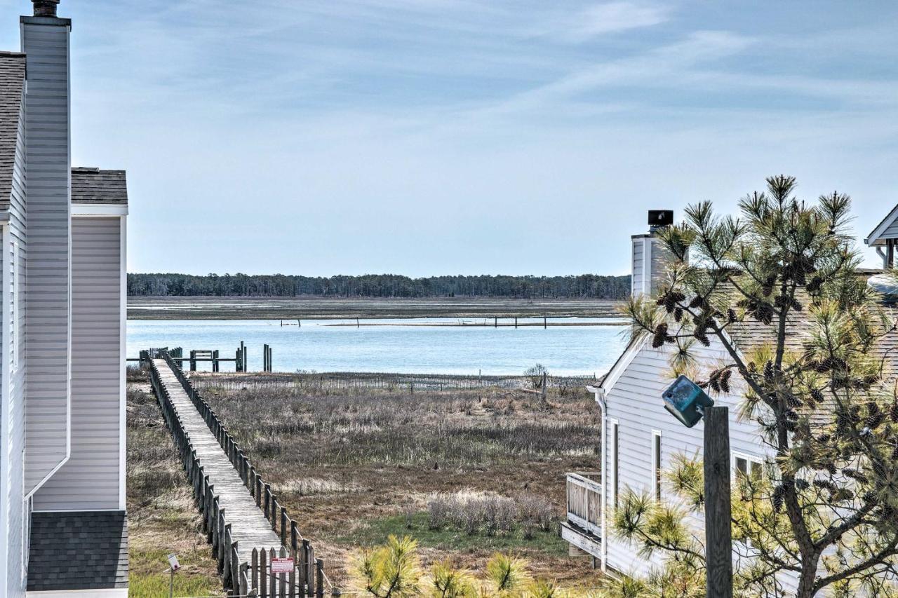 Chincoteague Townhome With Pony Views From Deck! Екстер'єр фото