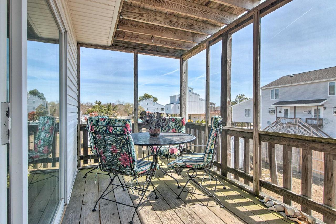 Chincoteague Townhome With Pony Views From Deck! Екстер'єр фото
